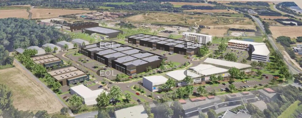 Flex in Chalifert for lease - Aerial - Image 1 of 9