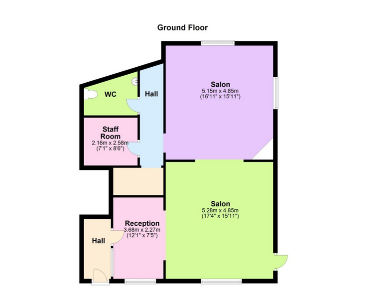 1 Mill St, Melton Mowbray for lease - Floor Plan - Image 2 of 2