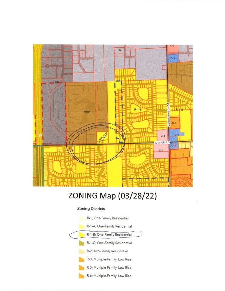 1253312595 22 Mile Rd, Shelby Township, MI 48315 Land for Sale