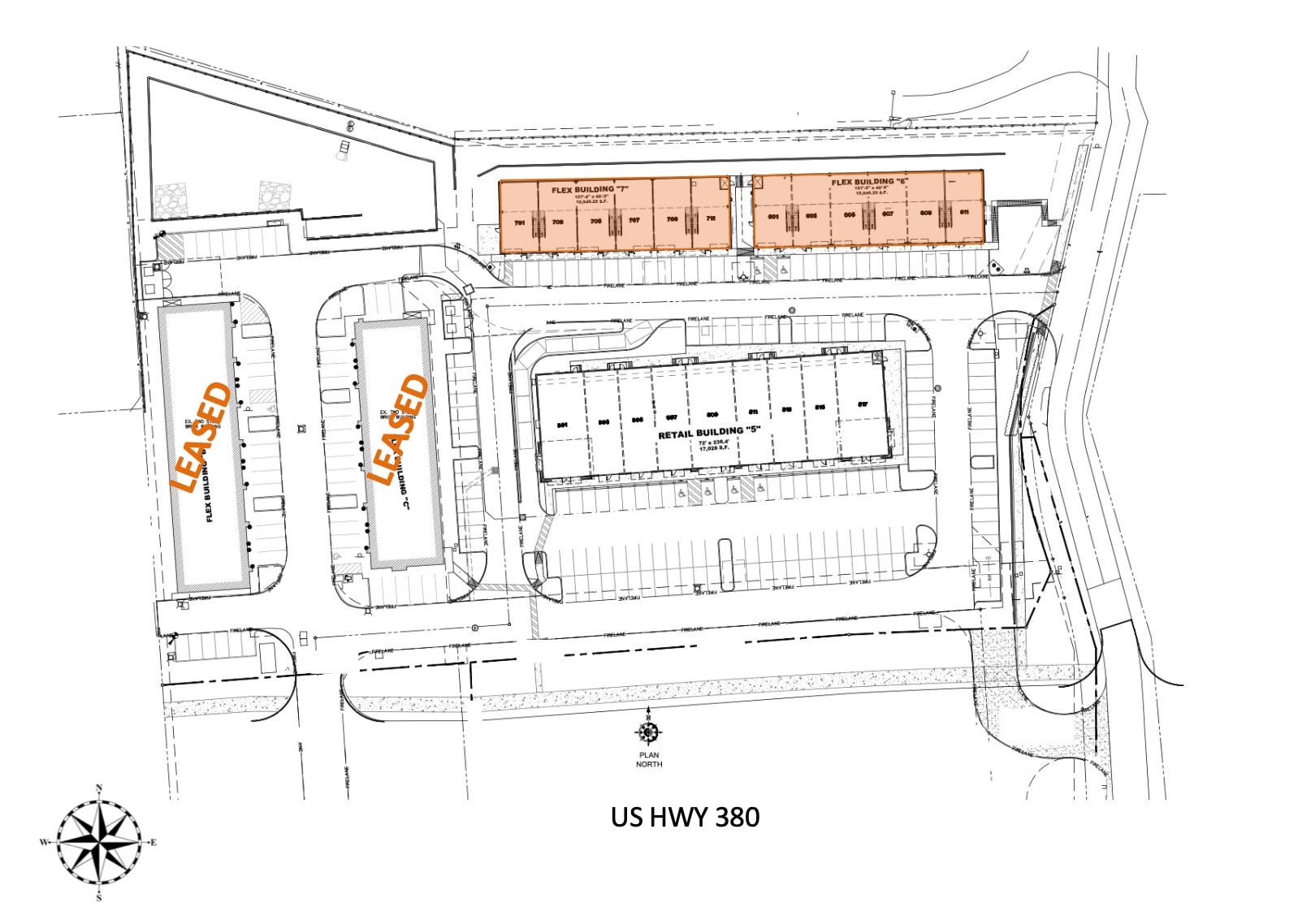 8400 W University Dr, McKinney, TX for lease Site Plan- Image 1 of 1