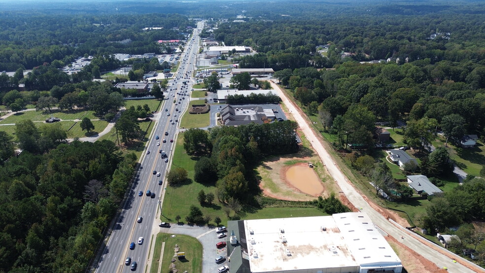 0 Stone Mountain Hwy, Snellville, GA for sale - Aerial - Image 1 of 34