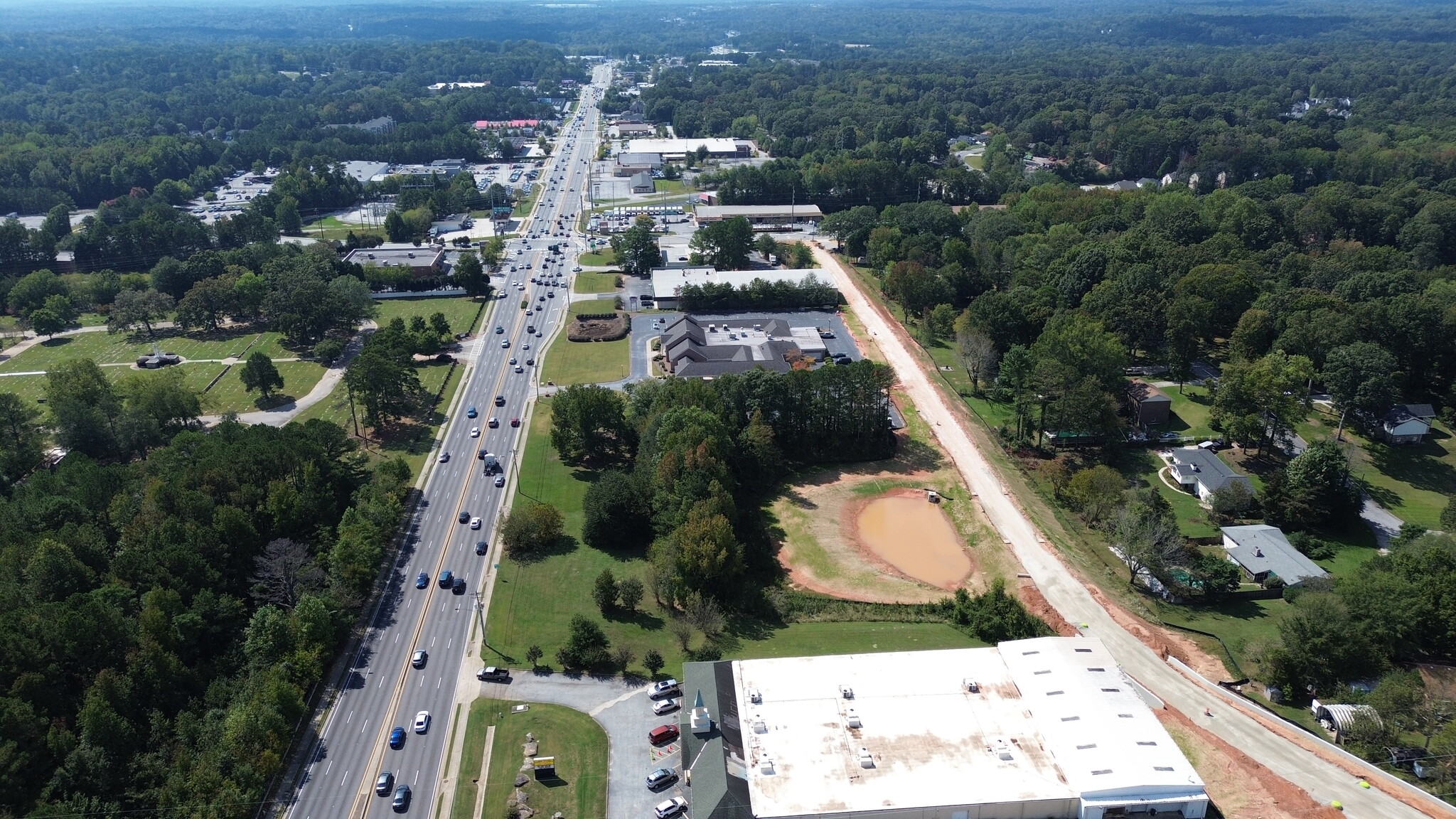 0 Stone Mountain Hwy, Snellville, GA for sale Aerial- Image 1 of 35