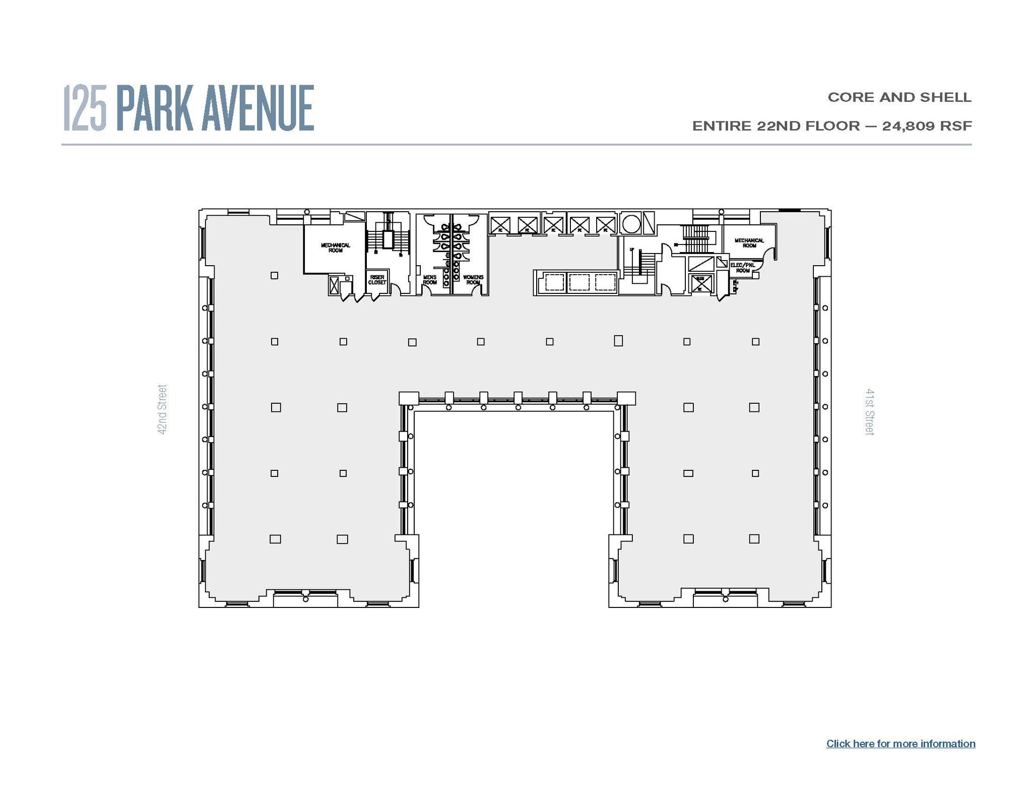 125 Park Ave, New York, NY for lease Floor Plan- Image 1 of 1
