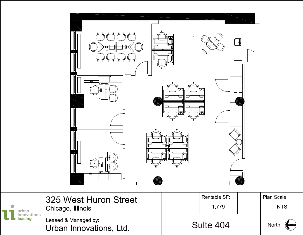 325 W Huron St, Chicago, IL for lease Floor Plan- Image 1 of 7