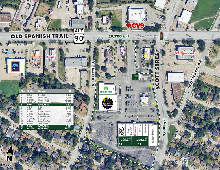 6120 Scott St, Houston, TX for lease - Site Plan - Image 2 of 27