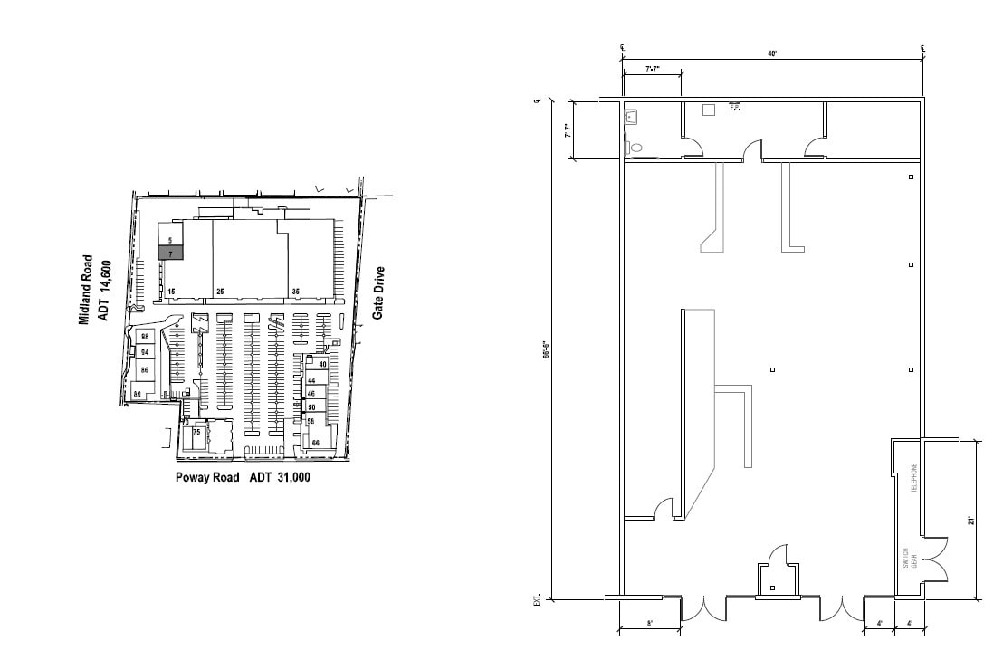 13616-13654 Poway Rd, Poway, CA for lease Floor Plan- Image 1 of 1