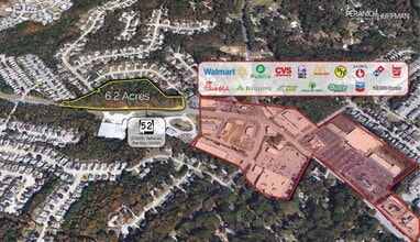 Highway 52, Helena, AL - AERIAL  map view