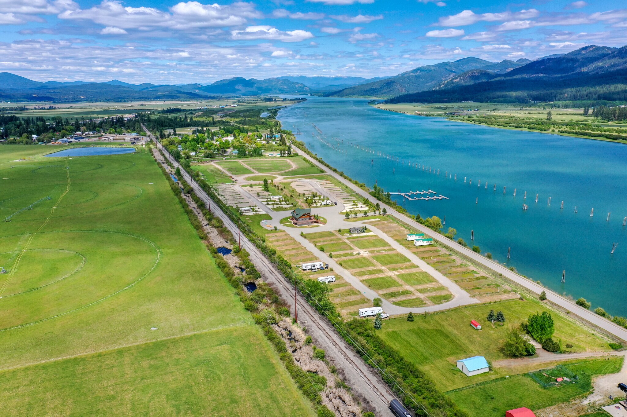 949 River, Cusick, WA 99119 Eagles Landing RV Resort RV Lots