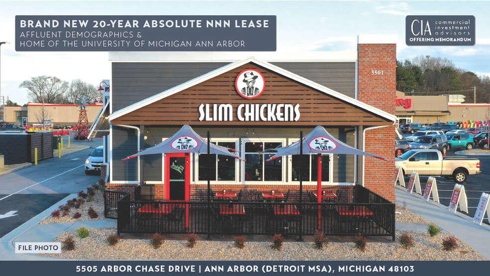 5505 Arbor Chase Dr, Ann Arbor, MI 48103 - SLIM CHICKENS (AFFLUENT ...