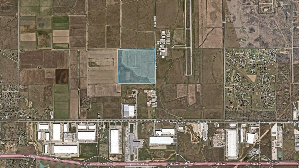 1234 Cardiff Rd., Brookshire, TX for sale - Aerial - Image 2 of 2