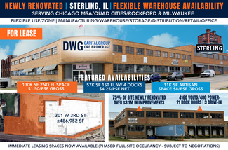 More details for 301 W 3rd St, Sterling, IL - Industrial for Lease