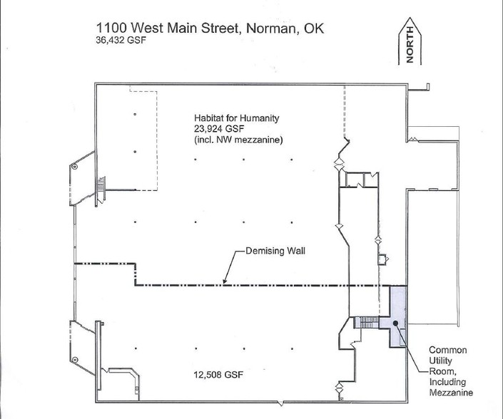 1100 W Main St, Norman, OK for lease - Other - Image 3 of 3