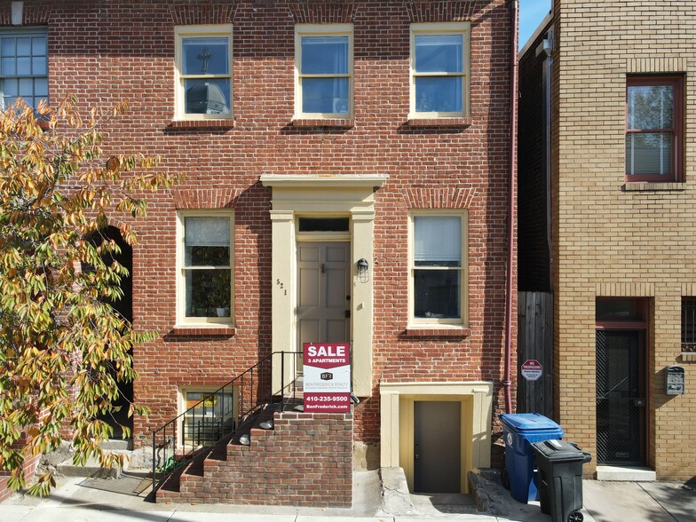 521 S Wolfe St, Baltimore, MD for sale - Building Photo - Image 1 of 1