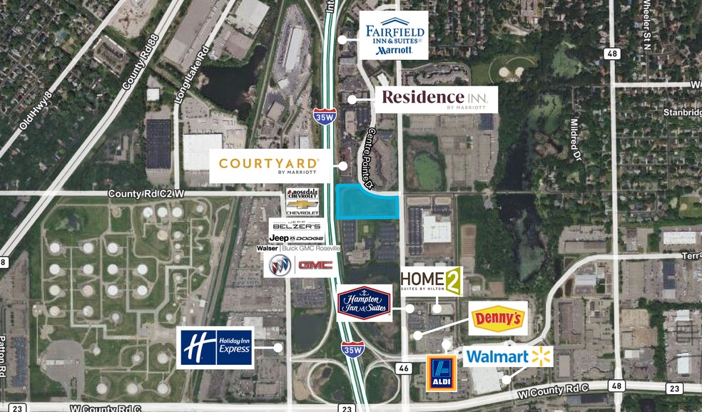 Centre Point Dr N, Roseville, MN for sale - Building Photo - Image 1 of 2