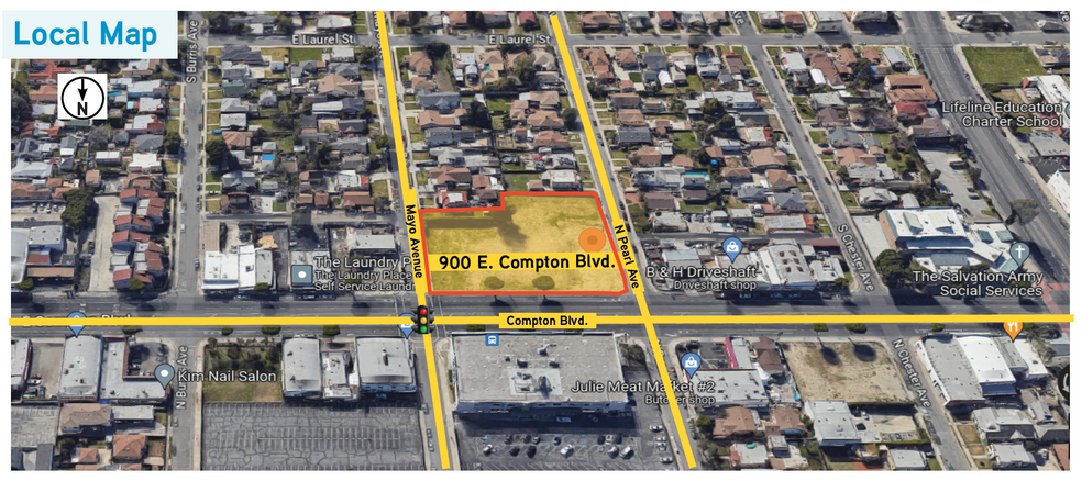 900 E Compton Blvd, Compton, CA for sale - Building Photo - Image 3 of 15