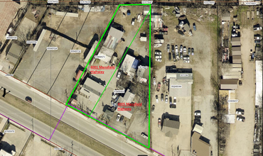 4005 Mansfield Hwy, Forest Hill, TX - aerial  map view