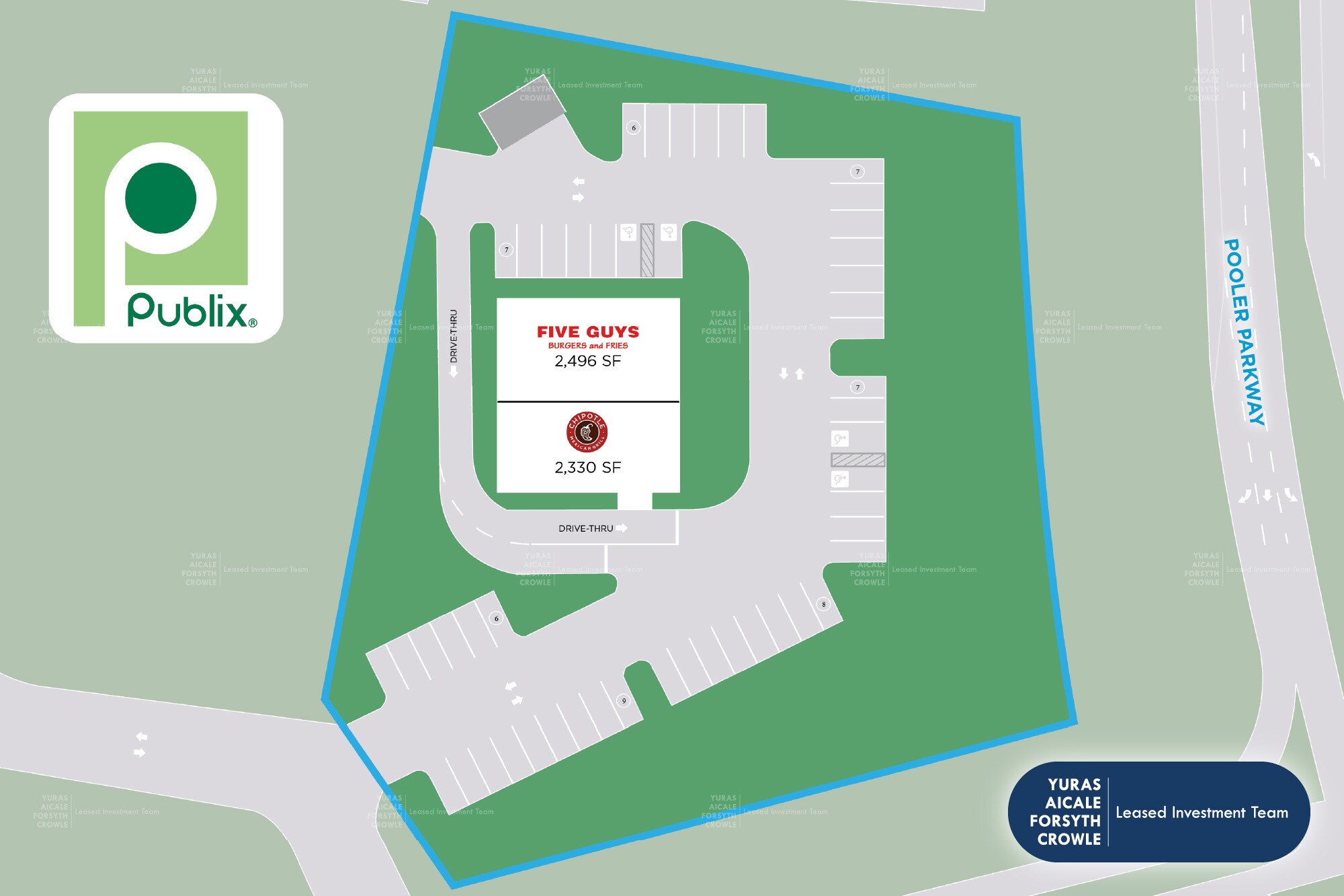 2120 Pooler Pky, Pooler, GA 31322 Chipotle & Five Guys Pooler, GA