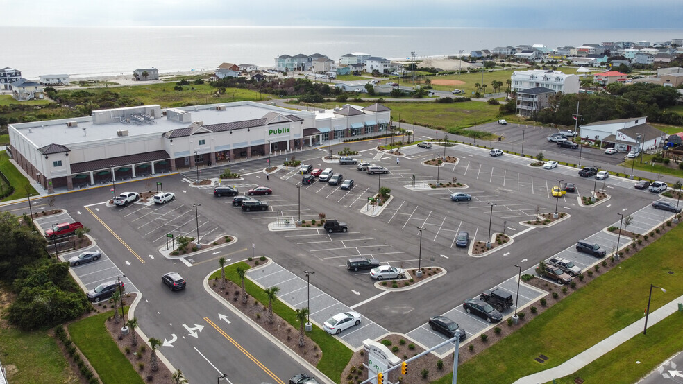 5001-5003 E Oak Island Dr, Oak Island, NC for lease - Aerial - Image 3 of 5