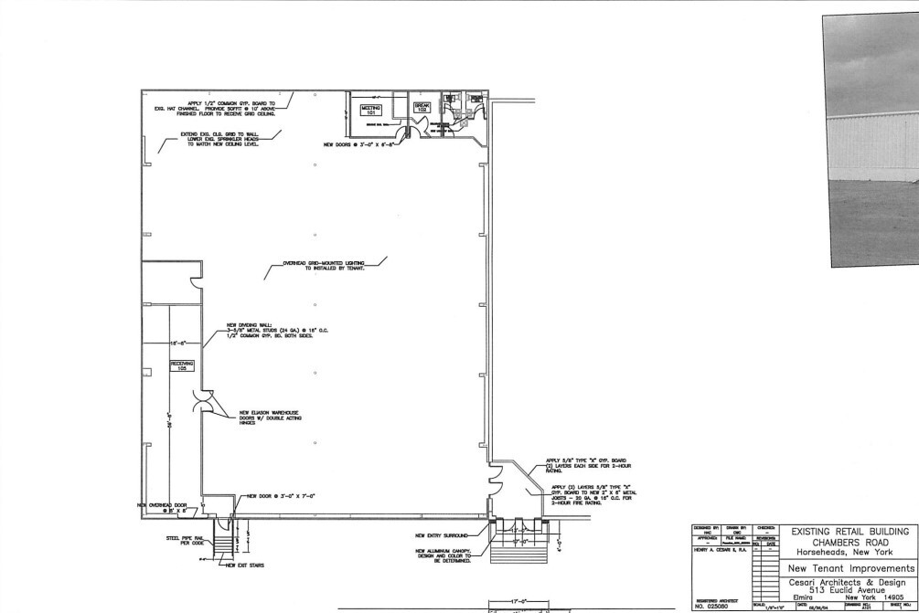 3335-3339 Chambers Rd, Horseheads, NY for lease Floor Plan- Image 1 of 1