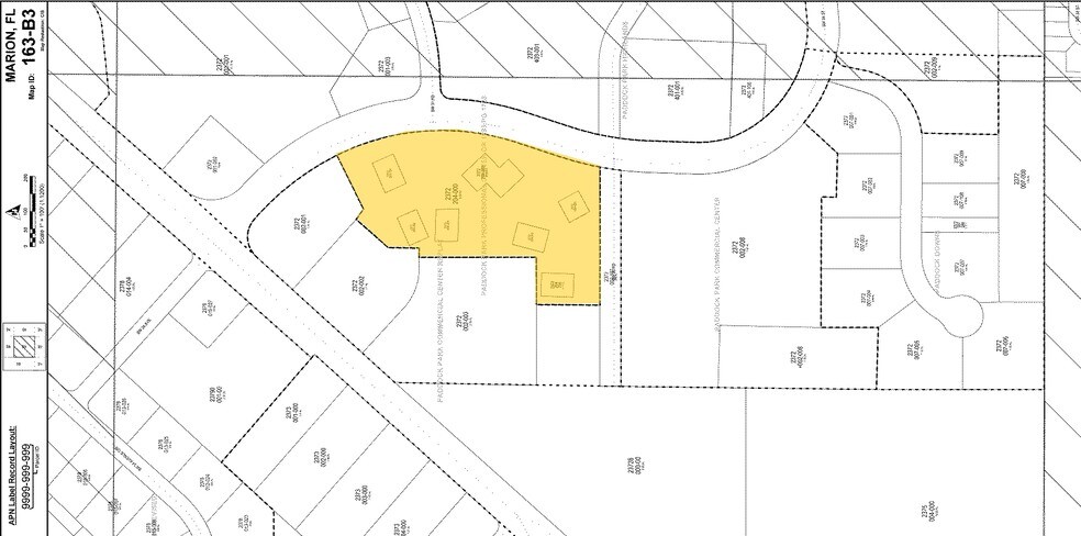3200 SW 34th Ave, Ocala, FL for sale - Plat Map - Image 1 of 1