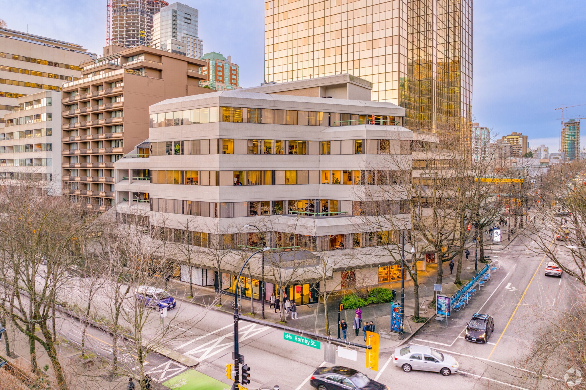 807-815 Hornby St, Vancouver, BC for lease Building Photo- Image 1 of 7