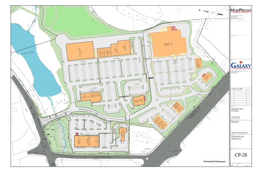 171 Worcester Providence Tpke, Sutton, MA for lease - Site Plan - Image 1 of 1