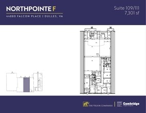 44880 Falcon Pl, Dulles, VA for lease Floor Plan- Image 2 of 2