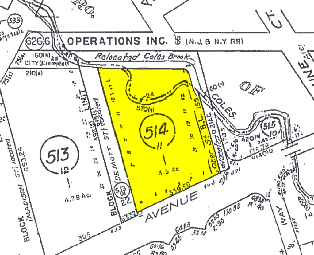 433 Hackensack Ave, Hackensack, NJ for sale Plat Map- Image 1 of 1