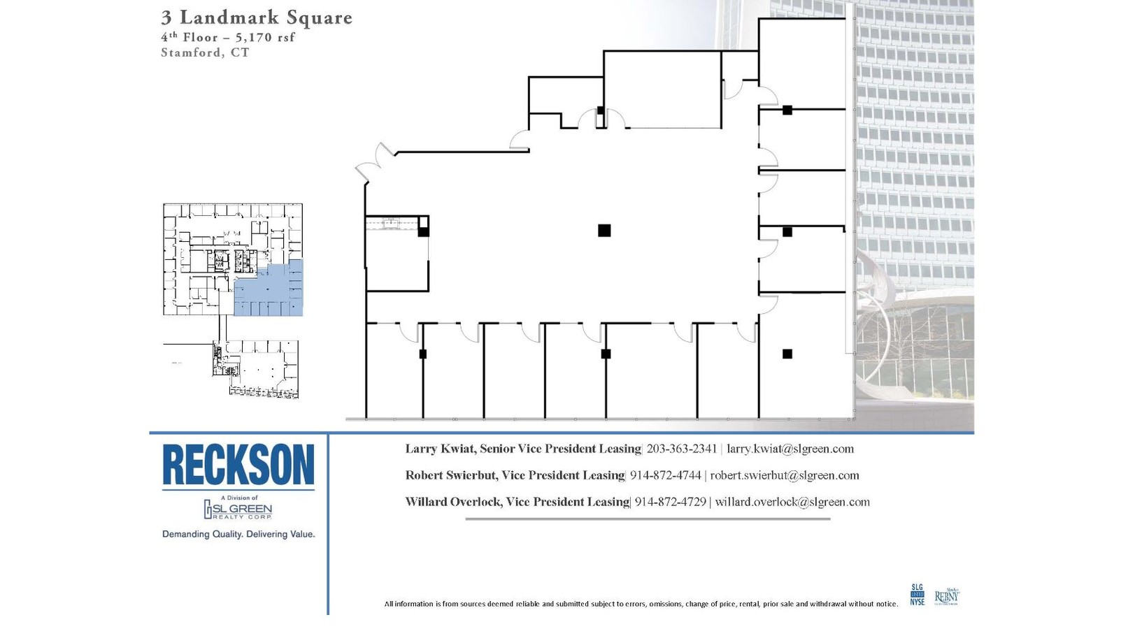 3 Landmark Sq, Stamford, CT 06901 | LoopNet