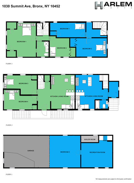 1030 Summit Ave, Bronx, NY for sale - Floor Plan - Image 1 of 1