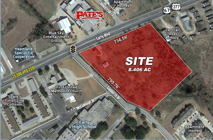 1101 Early Blvd, Early, TX for sale - Building Photo - Image 1 of 1