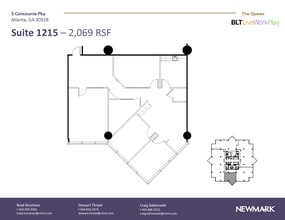6 Concourse Pky NE, Atlanta, GA for lease Floor Plan- Image 1 of 1