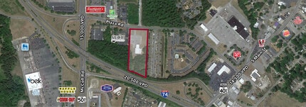 321 Plaza Rd, Laurinburg, NC - AERIAL  map view - Image1