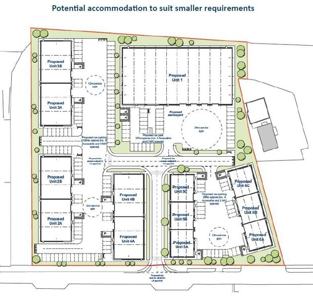Unit 2 Copse Rd, Fleetwood for lease - Site Plan - Image 1 of 1