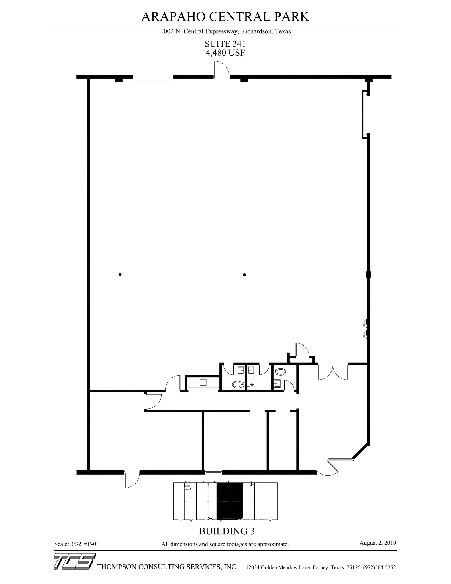 1002 N Central Expy, Richardson, TX for lease Site Plan- Image 1 of 1