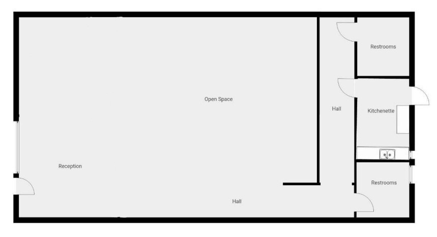 633 Veterans Blvd, Redwood City, CA for lease - Floor Plan - Image 2 of 3