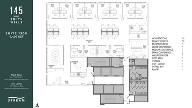 145 S Wells St, Chicago, IL for lease Floor Plan- Image 1 of 1