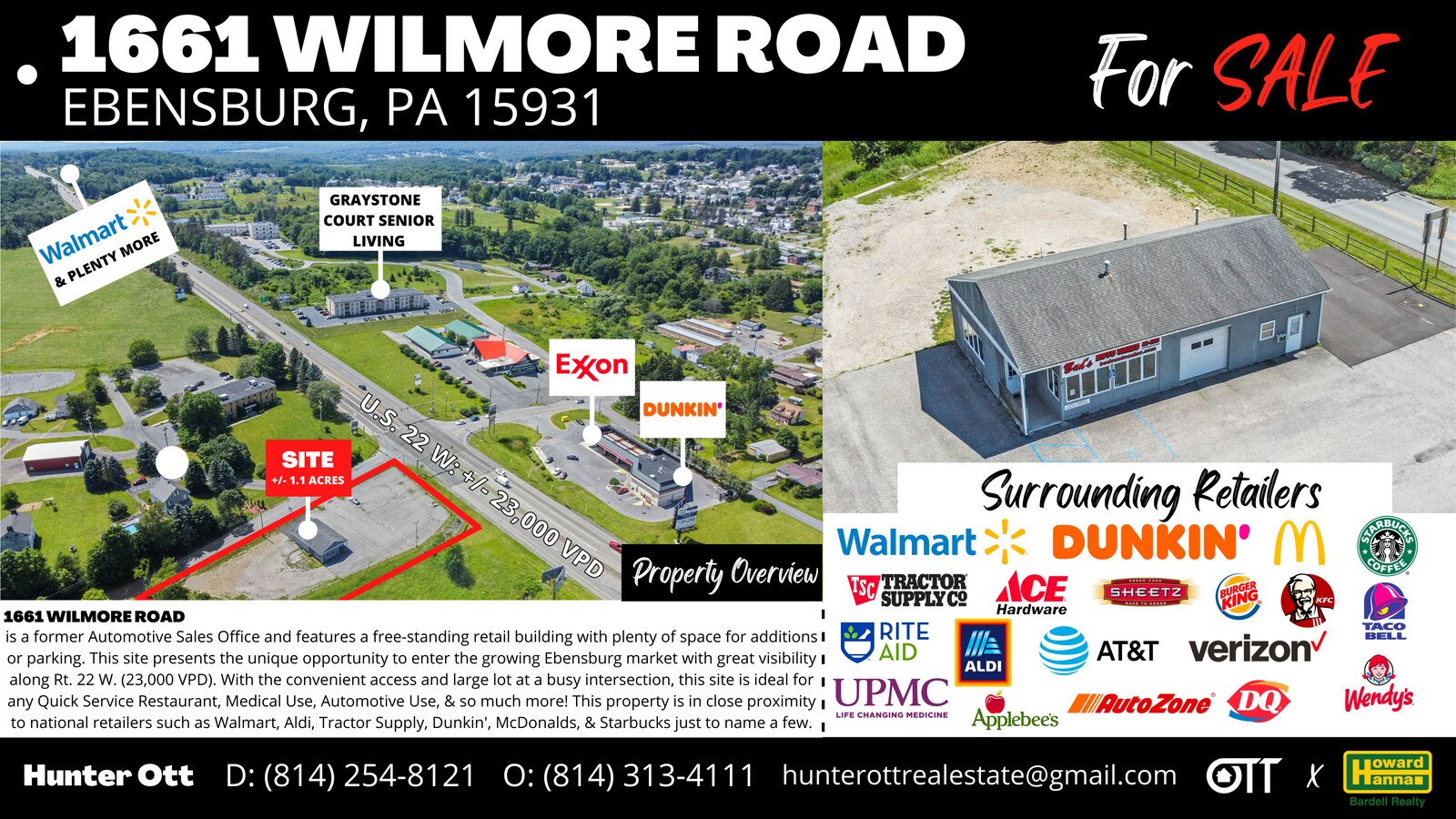 1661 Wilmore Rd, Ebensburg, PA 15931