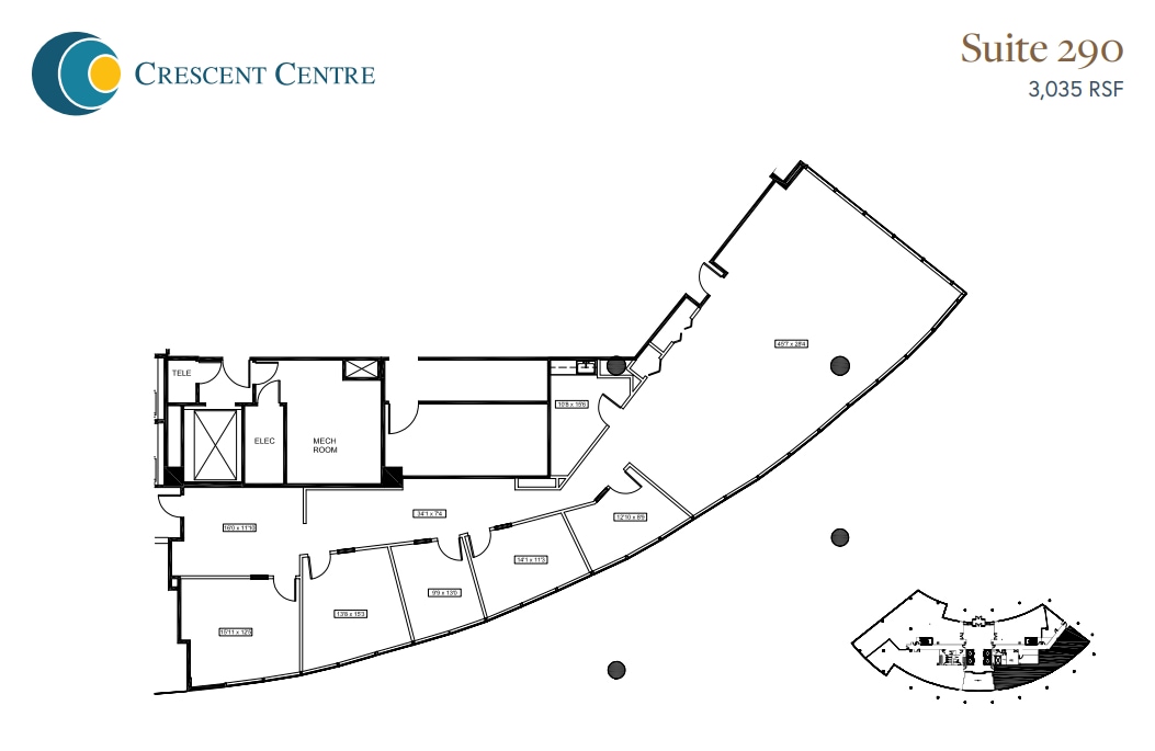 100 Crescent Centre Pky, Tucker, GA for lease Floor Plan- Image 1 of 1
