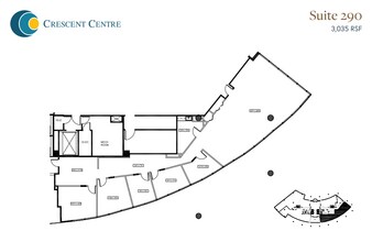 100 Crescent Centre Pky, Tucker, GA for lease Floor Plan- Image 1 of 1