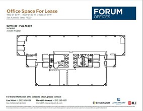 8000 IH-10 W, San Antonio, TX for lease Floor Plan- Image 1 of 1