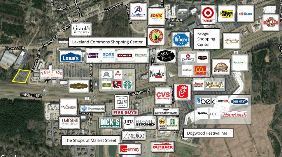 4810 Lakeland Dr, Flowood, MS 39232 Land for Sale