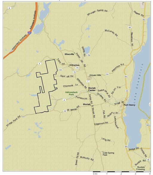 Crowfoot, Moriah, NY 12960