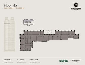 191 Peachtree St NE, Atlanta, GA for lease Floor Plan- Image 1 of 1