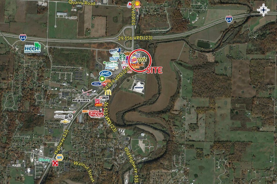 2421 Landmark Way, Corydon, IN for lease - Aerial - Image 2 of 4