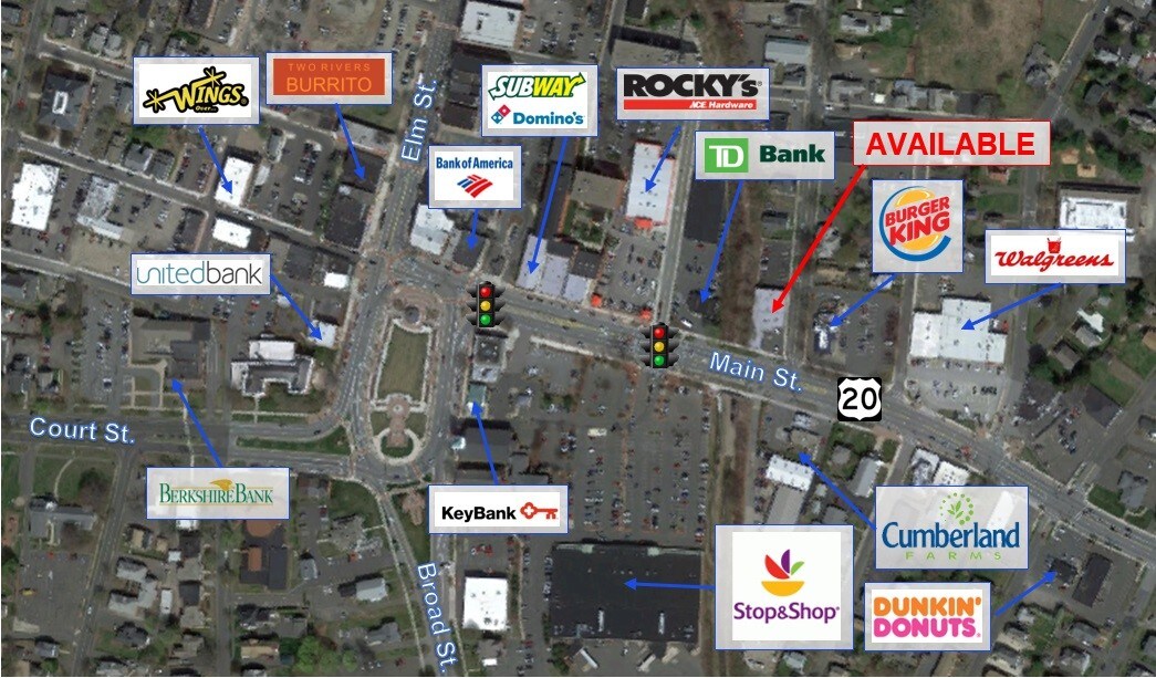 64 Main St, Westfield, MA 01085 Retail for Lease