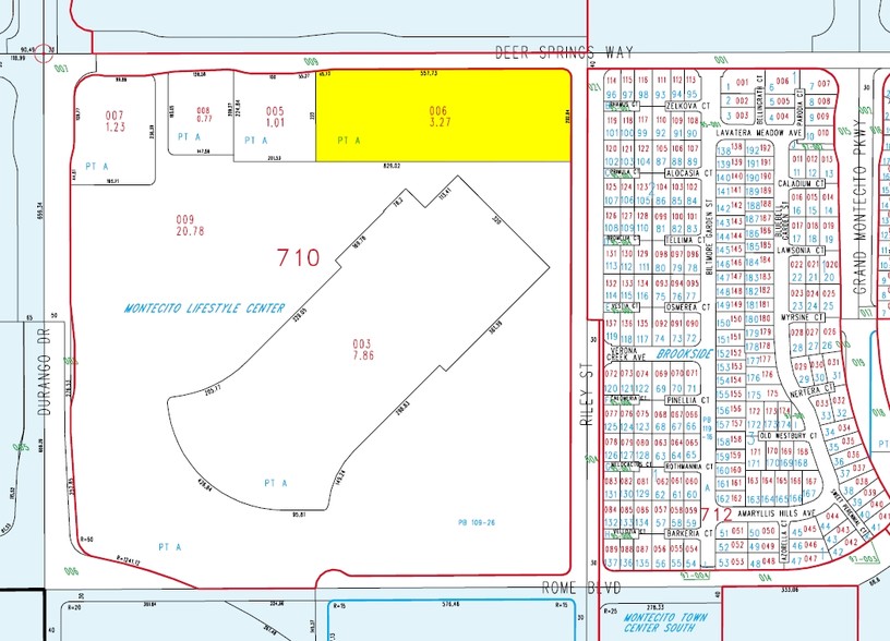 Deer Springs Way, Las Vegas, NV for lease - Plat Map - Image 2 of 8