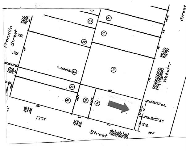 360-362 17th St, Oakland, CA for lease - Plat Map - Image 3 of 5