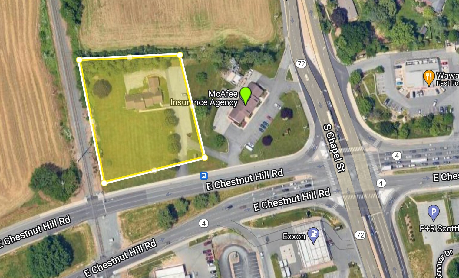 248 E Chestnut Hill Road, Newark, DE for sale Aerial- Image 1 of 1