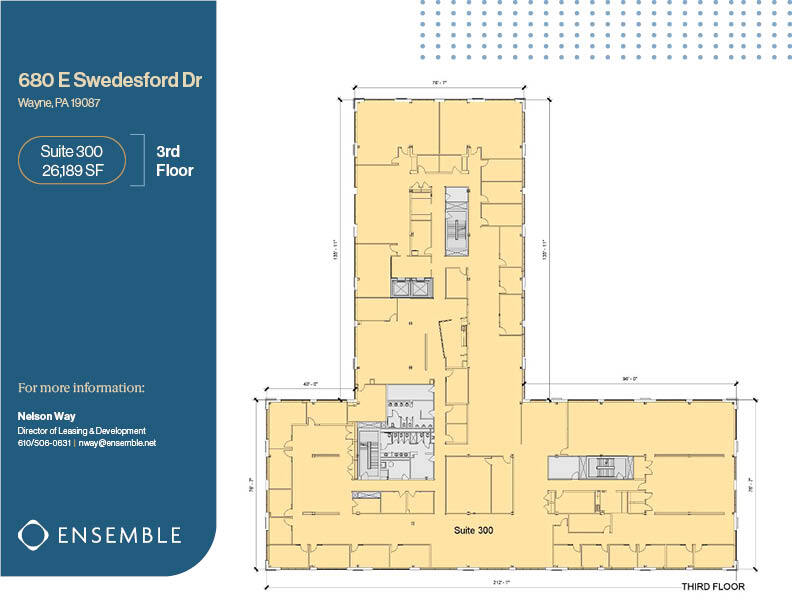 680 E Swedesford Rd, Wayne, PA for lease Floor Plan- Image 1 of 1